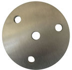 Base ronde d'acier inoxydable avec 3 trous pour l'appui de tuyau/parenthèse